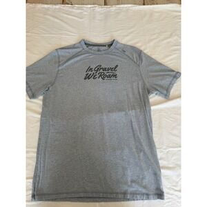 Tasc Performance Unbound Gravel In Gravel We Roam Blue Heather Shirt Mens Large